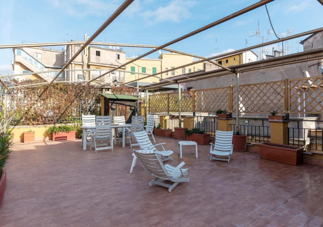 Elegant, With Private Terrace Next To The Vatican Lägenhet *